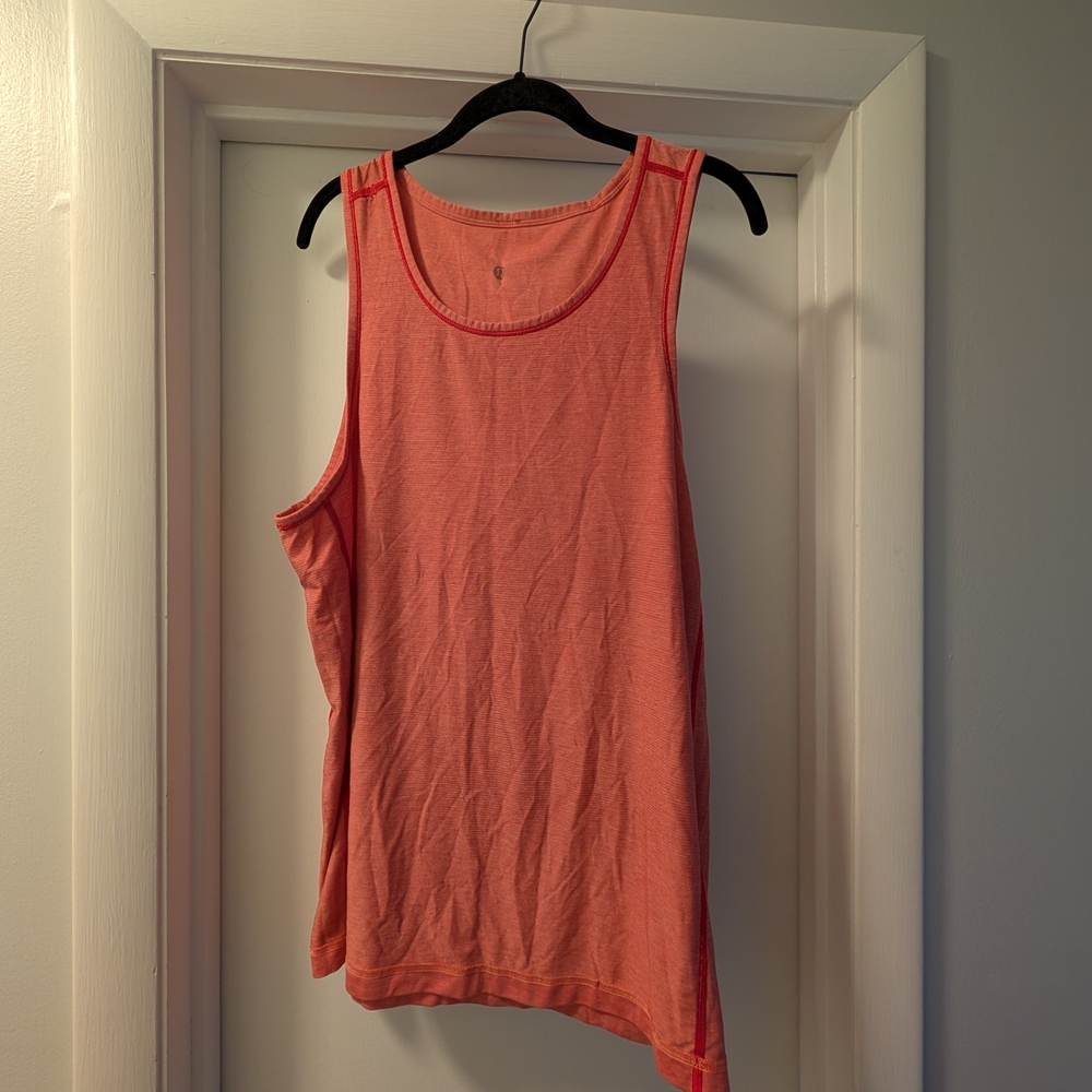 Coral Mens Workout Tank Top